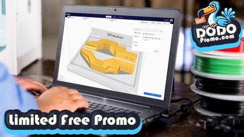 [Free Promo] 3D Printing with " Ultimaker CURA Slicer- Start to finish"