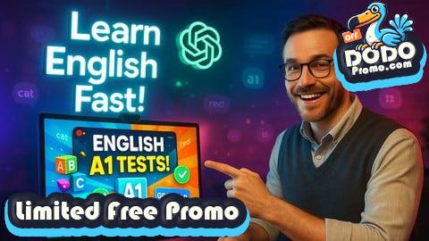 [Free Promo] A1 English: Grammar & Vocabulary Tests for Beginners