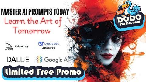 [Free Promo] AI Art Mastery: Advanced Techniques for MidJourney, Dalle E