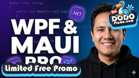 [Free Promo] Aprende WPF y MAUI desde CERO usando C#