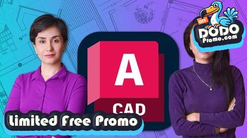 [Free Promo] AutoCAD 2D for Architects: Tools & Real Project Fast