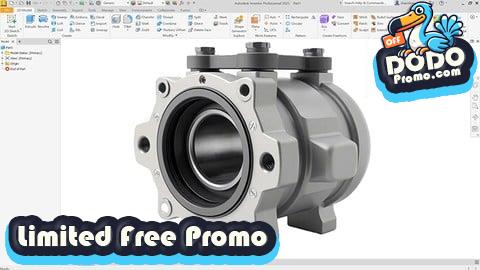[Free Promo] Autodesk Inventor: A Complete Step-by-Step Tutorial Guide