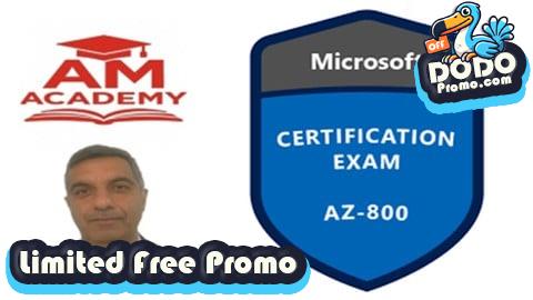 [Free Promo] AZ-800 Practice Tests: 500 Qs + Detailed Explanations (2025)