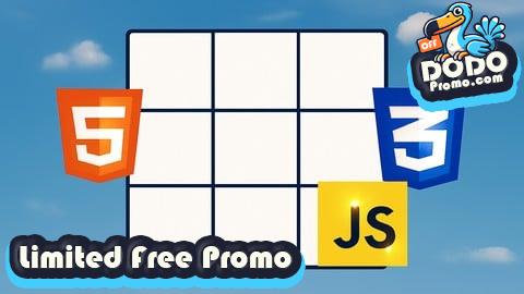 [Free Promo] Build a Tic Tac Toe Game Using JavaScript, HTML & CSS