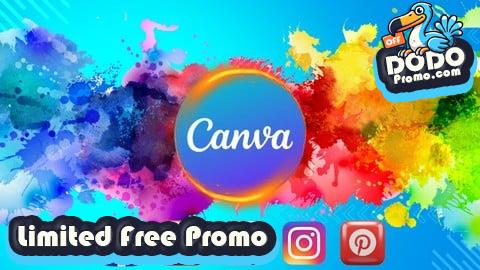 [Free Promo] Canva for Social Media: Zero to Hero Graphic Design in Canva