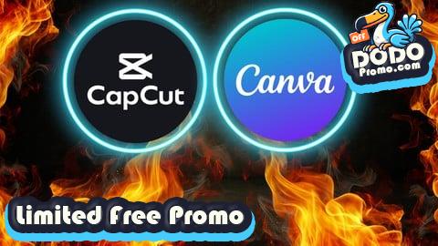 [Free Promo] CapCut and Canva Masterclass Graphic Design With Video Edit