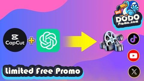 [Free Promo] CapCut Video Edit With AI ChatGPT and Motion Cinematography