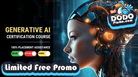 [Free Promo] Certified Generative AI & Transformers