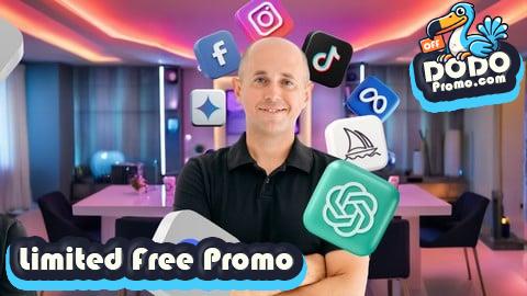 [Free Promo] ChatGPT & AI for Social Media Marketing: Strategy and Ads