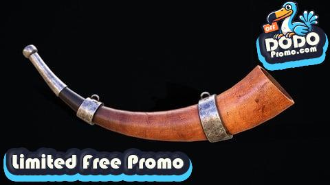 [Free Promo] Create a 3d War Horn in Maya and Substance Painter