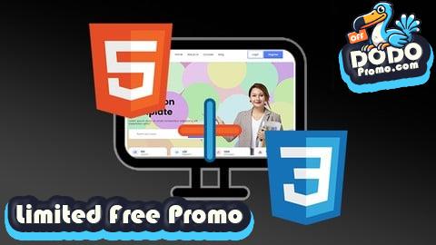 [Free Promo] Design a Website Template using HTML5 & CSS3