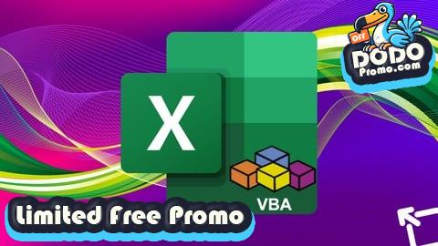 [Free Promo] Excel VBA - Learn Visual Basic Macros | Beginner to Advanced