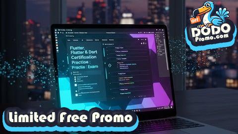 [Free Promo] Flutter & Dart Practice Tests