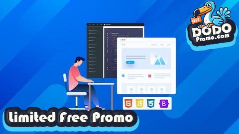 [Free Promo] Frontend Web Development HTML5 CSS3 JavaScript and Bootstrap