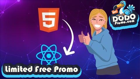 [Free Promo] HTML to React Template Convert: Full Complete Guided Project
