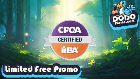 [Free Promo] IIBA CPOA Exam Prep: 1290 Practice Questions & Tests