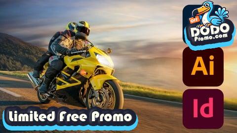 [Free Promo] Learn Graphic Design with Photoshop Illustrator and InDesign