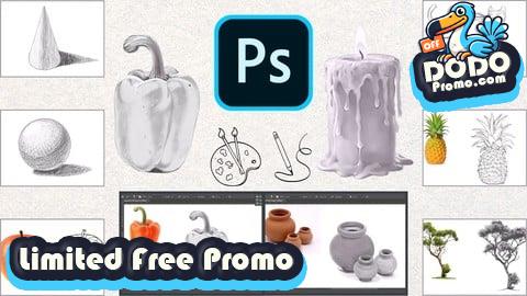 [Free Promo] Learn to Draw with Photoshop - Complete Drawing Course