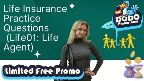 [Free Promo] Life Insurance Exam Prep: 300 Practice Questions