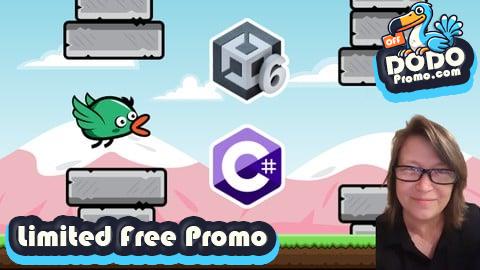 [Free Promo] Make a Flappy Bird Game From Scratch in Unity 6 & C#