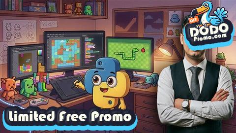 [Free Promo] Master Python Game Development: A Project-Based Journey 2026