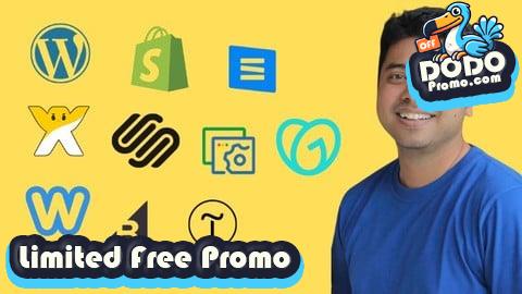 [Free Promo] Master Website Creation - 15 Website Platforms in 1 Course!