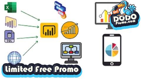 [Free Promo] Mastering Data Magic : Power BI + Tableau  + SQL , Analytics