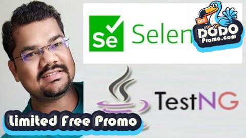 [Free Promo] Selenium Webdriver with Java & TestNG Testing Framework