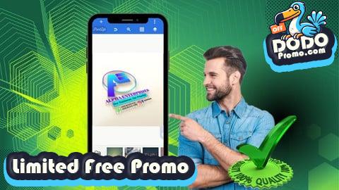 [Free Promo] SmartPhone 3D Logo and Mockup Design