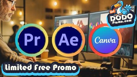 [Free Promo] Social Media Video Editing: Premiere Pro After Effect Canva