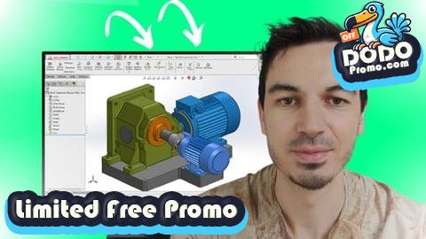 [Free Promo] SOLIDWORKS 3D Modeling: Complete Step-By-Step Course