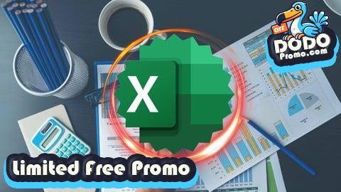 [Free Promo] Ultimate Microsoft Excel With Data Analysis & VBA Macros
