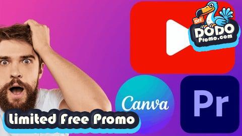 [Free Promo] Youtube Masterclass With Video Editing and Graphics Design