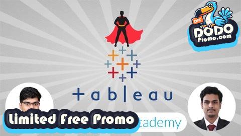 [Free Promo] Zero to Hero in Tableau: Data Visualization using Tableau