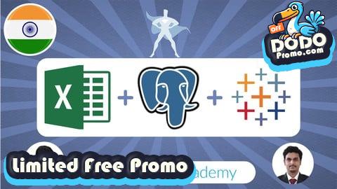 [Free Promo] हिंदी में Become a Data Analyst: Excel, SQL & Tableau